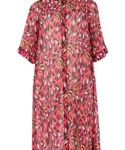 Yoek Blouse A-lijn WILDCAT | Roze | Maat 42/44