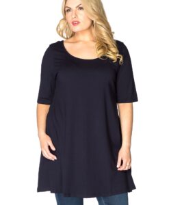 Yoek Tuniek wide bottom | Blauw | Maat 42/44