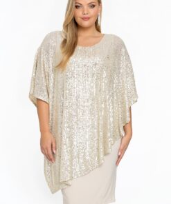 Yoek Jurk | Beige | Maat 38/40