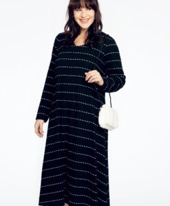 Yoek Jurk met rits TRICOT | Zwart | Maat 38/40