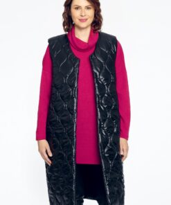 YOEK Gilet QUILTED | Zwart | Maat 46/48