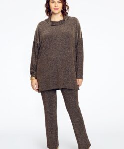 YOEK Tregging LUREX | Goud | Maat 54/56