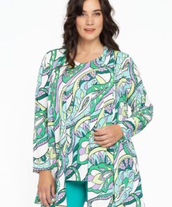 YOEK Cardigan BARI | Wit | Maat 58/60