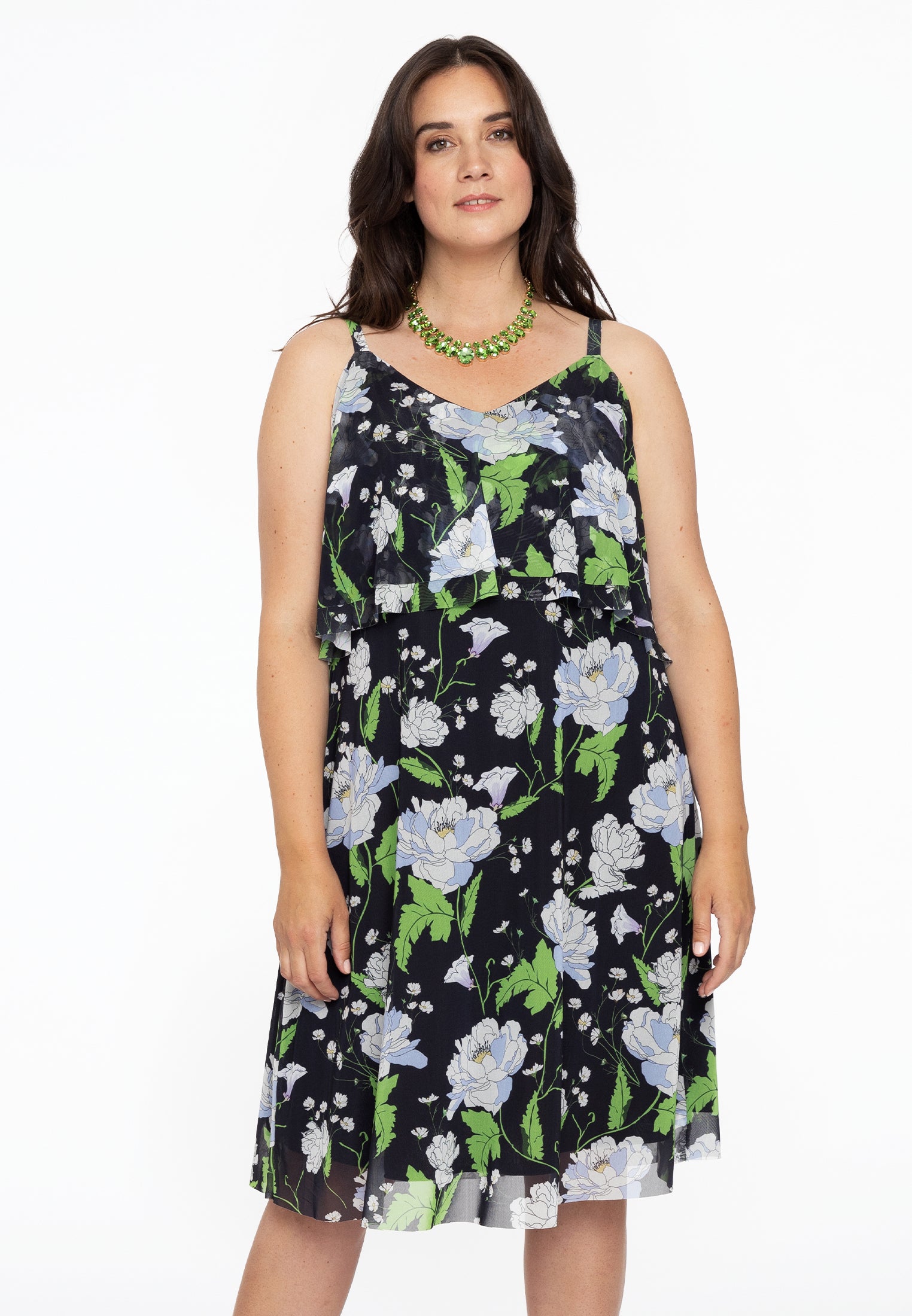 YOEK Zomerjurk | Blauw | Maat 54/56