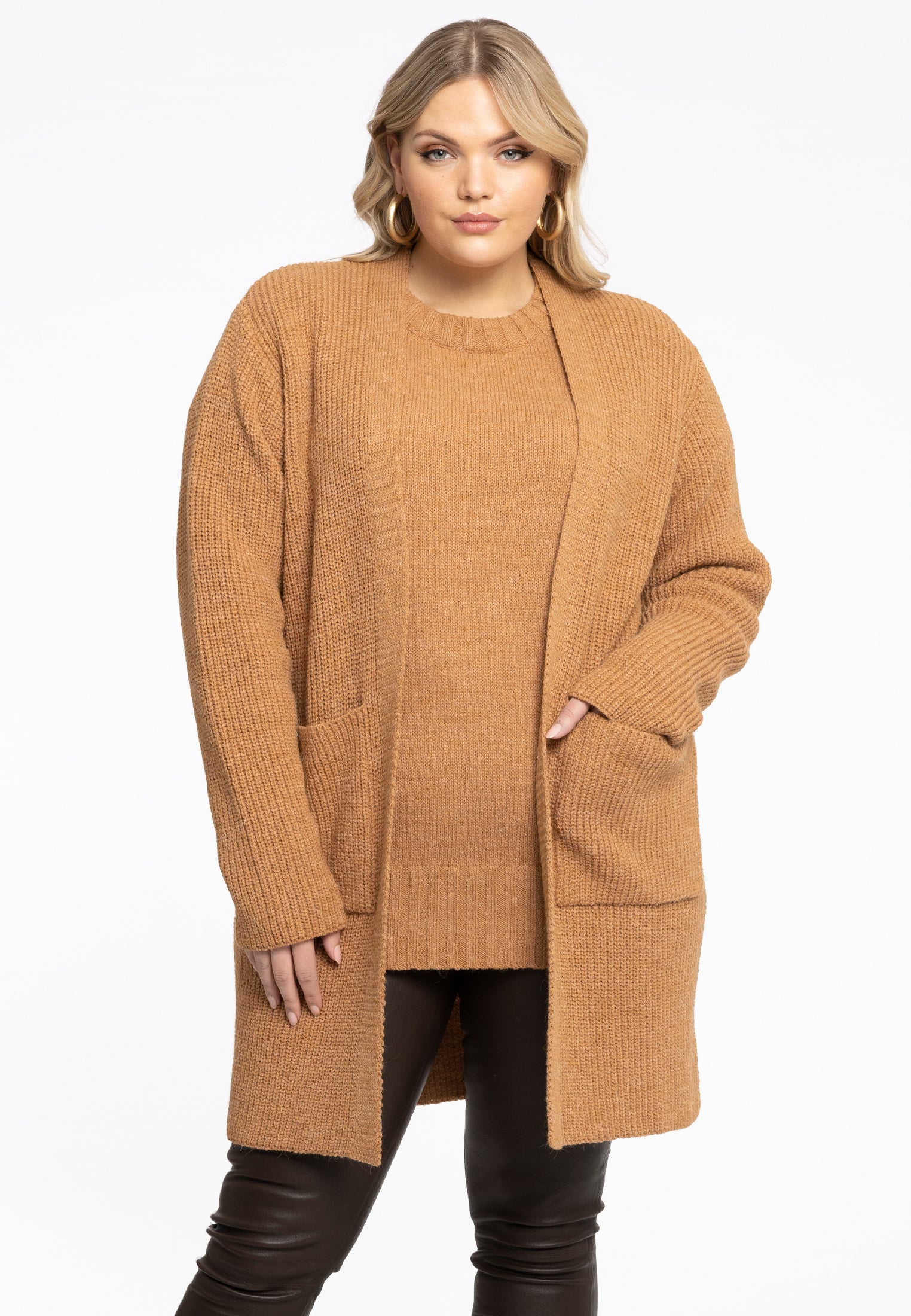 YOEK Vest Cocoon | Bruin | Maat 46/48