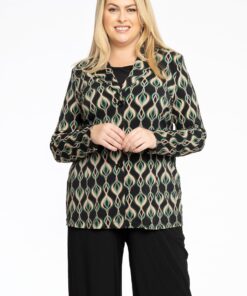 YOEK Korte blazer JADE | Zwart | Maat 38/40