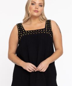 YOEK Singlets | Zwart | Maat 38/40