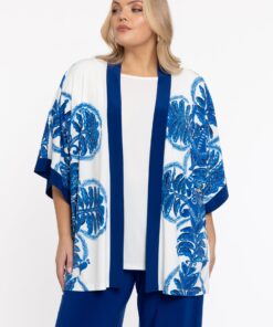 YOEK Kimono | Blauw | Maat 38/40