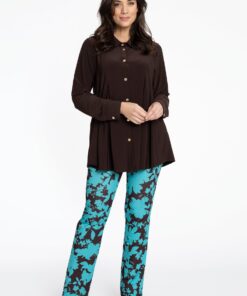 YOEK Tregging JONES | Turquoise | Maat 42/44