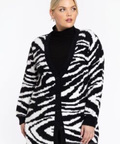 YOEK Lang vest | Zwart | Maat 54/56