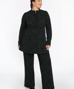 YOEK Pantalon MOORLAND | Groen | Maat 50/52