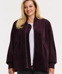 YOEK Bomberjack | Bordeaux | Maat 50/52