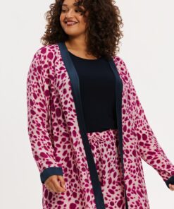 YOEK Vest PEBBLES | Roze | Maat 54/56