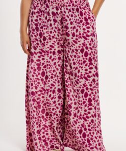 YOEK Broek PEBBLES | Roze | Maat 50/52