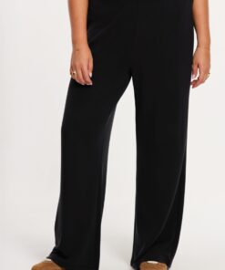 YOEK Broek LOUNGE | Zwart | Maat 58/60