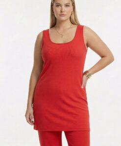 YOEK Singlet | Light Red | Maat 54/56
