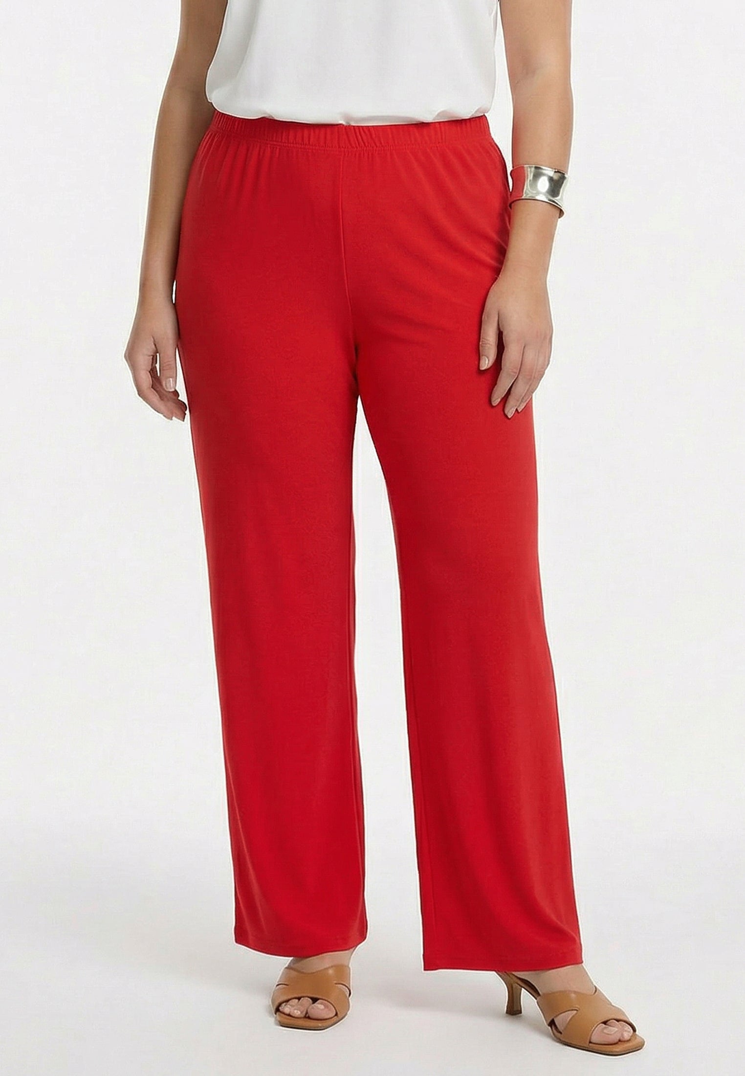 YOEK Pantalon | Light Red | Maat 54/56