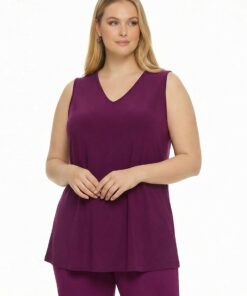 YOEK Singlet | Paars | Maat 50/52