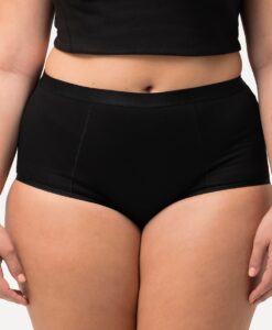 Grote Maten Bodyforming-tailleslip, Dames, zwart, Maat: 50/52, Katoen, Ulla Popken