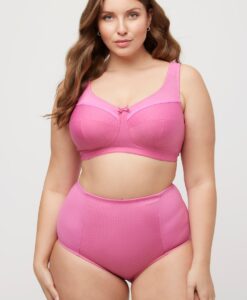 Grote Maten Kelly steun beha, Dames, roze, Maat: 105C, Synthetische vezels, Ulla Popken