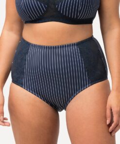 Grote Maten Shaping maxi-slip, Dames, blauw, Maat: 58/60, Katoen/Synthetische vezels/Elastaan, Ulla Popken
