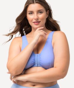 Grote Maten Bustier, Dames, blauw, Maat: 95D, Synthetische vezels/Elastaan, Ulla Popken