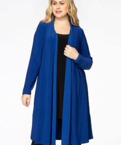 YOEK Vest | Blauw | Maat 46/48