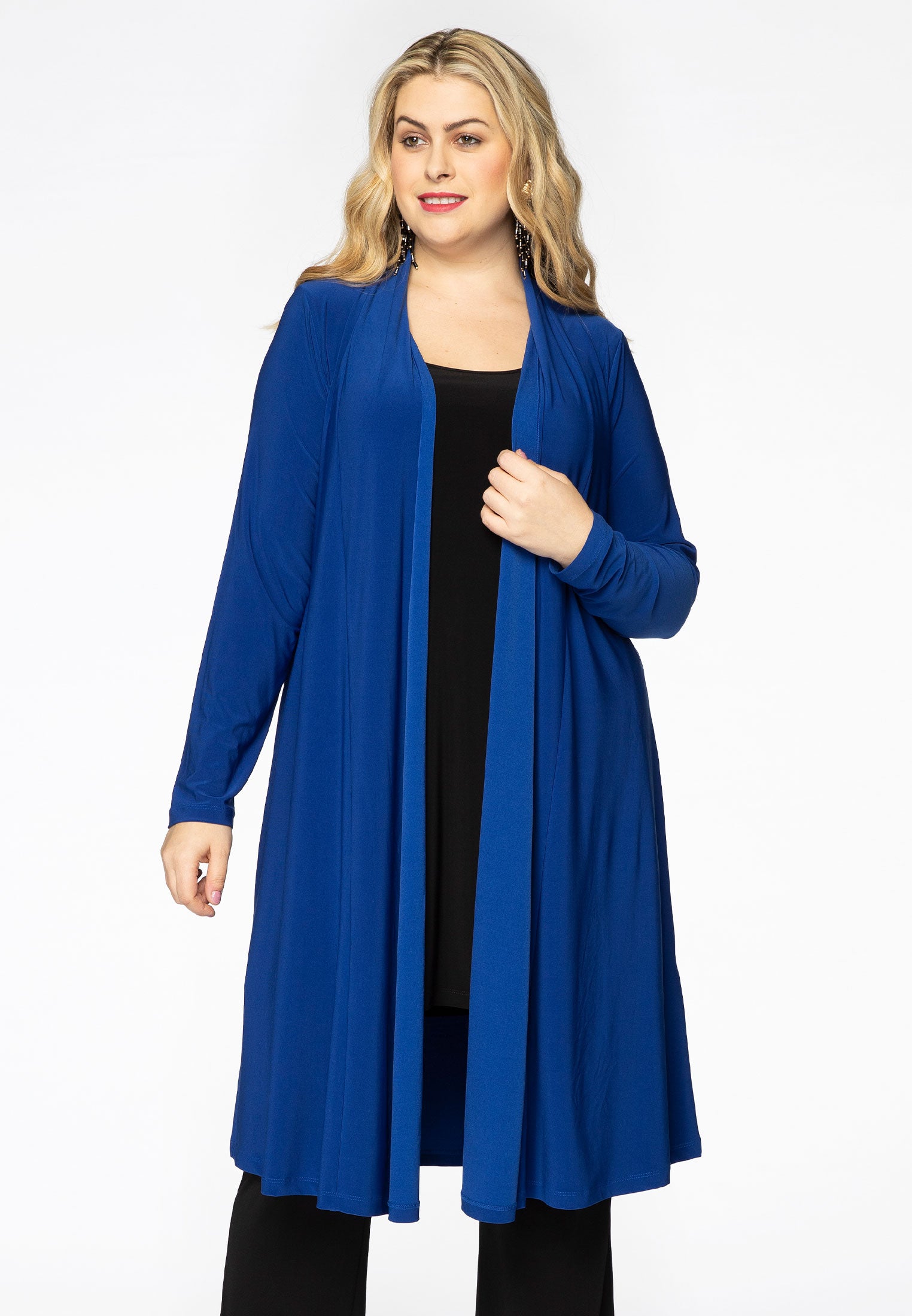 YOEK Vest | Blauw | Maat 46/48