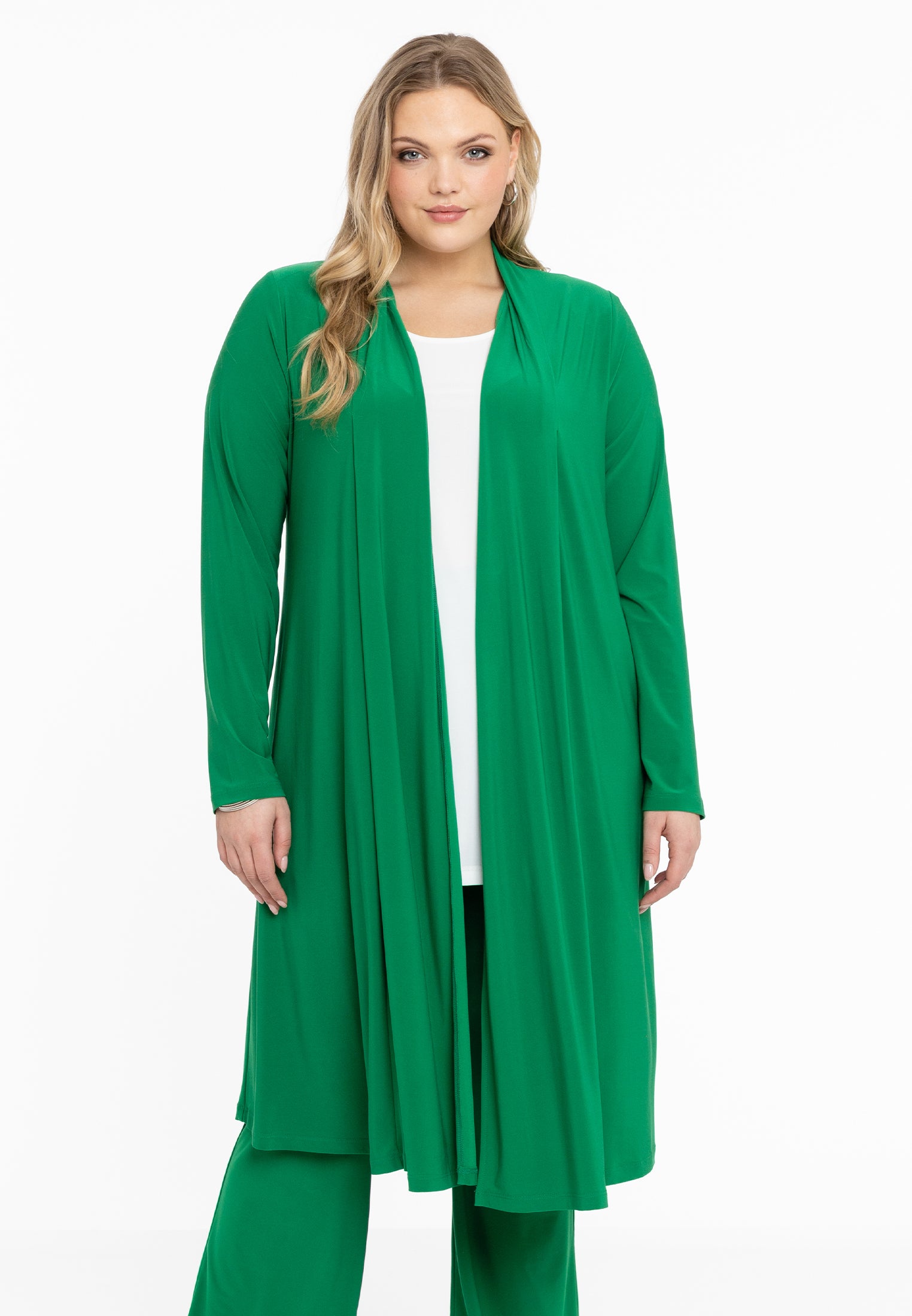 YOEK Vest | Groen | Maat 46/48
