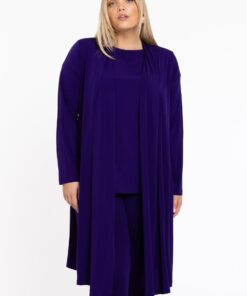 YOEK Vest | Paars | Maat 54/56
