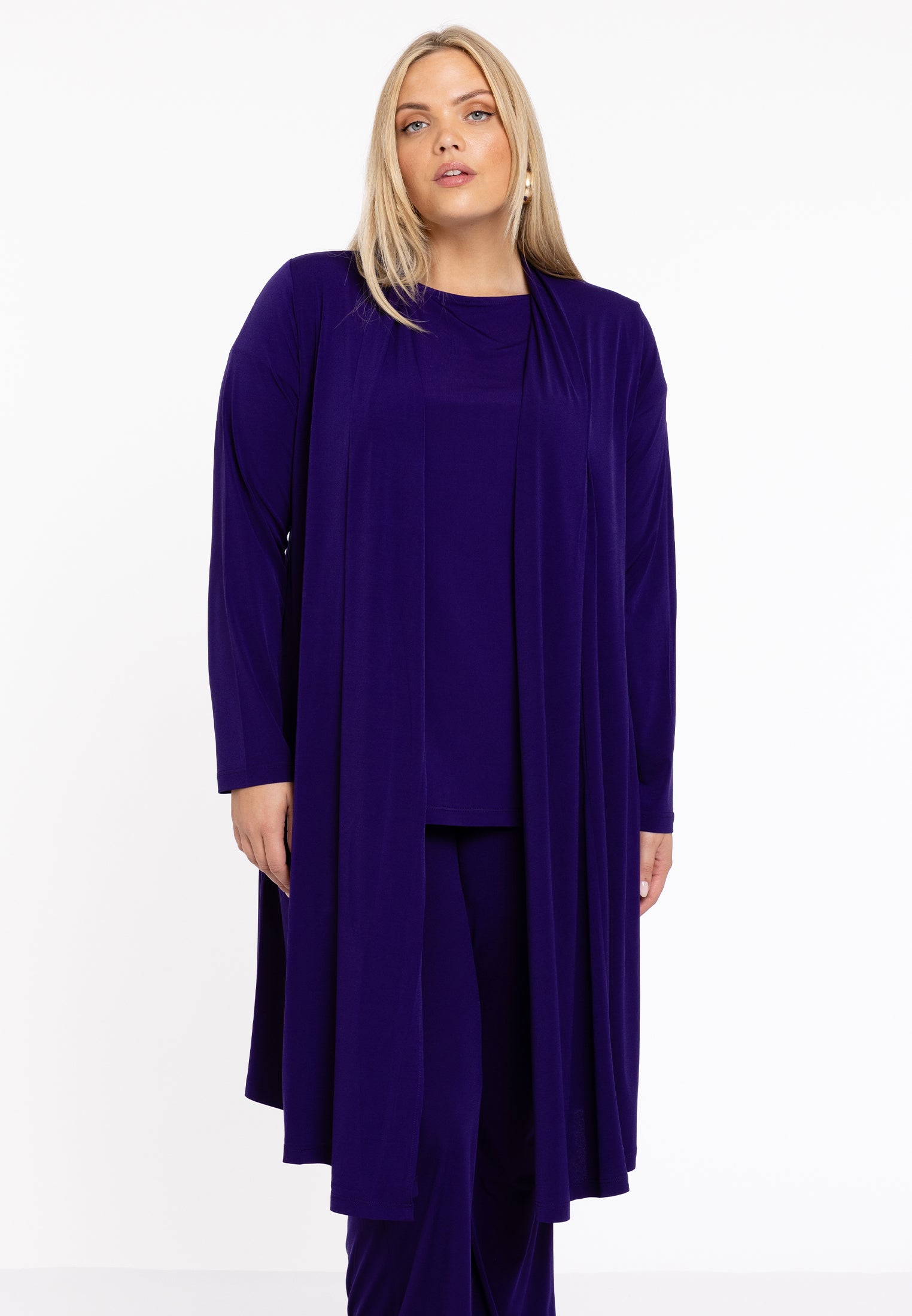 YOEK Vest | Paars | Maat 54/56