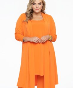 YOEK Vest | Oranje | Maat 58/60