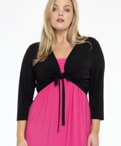 YOEK Bolero | Zwart | Maat 50/52