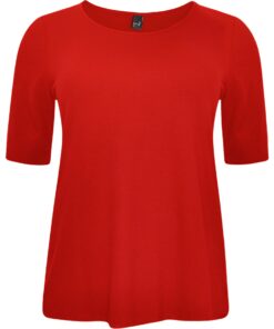 YOEK Shirt relax | Rood | Maat 58/60