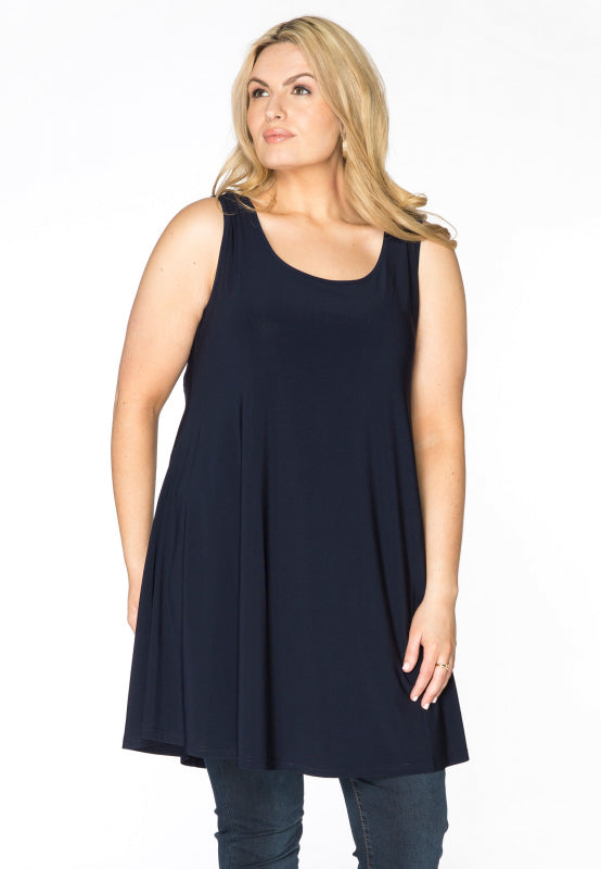 YOEK Top wide bottom | Blauw | Maat 54/56