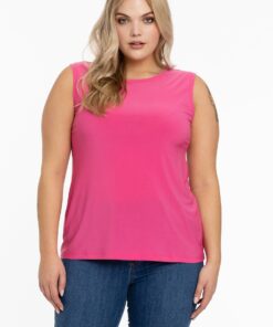 YOEK Singlet fitted | Roze | Maat 58/60