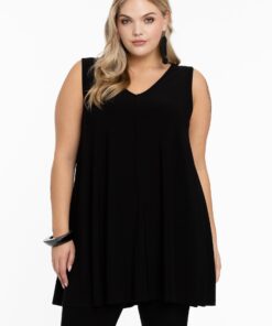 YOEK Singlet Swing | Zwart | Maat 46/48