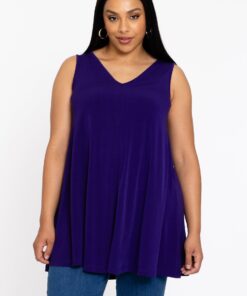 YOEK Singlet Swing | Paars | Maat 54/56