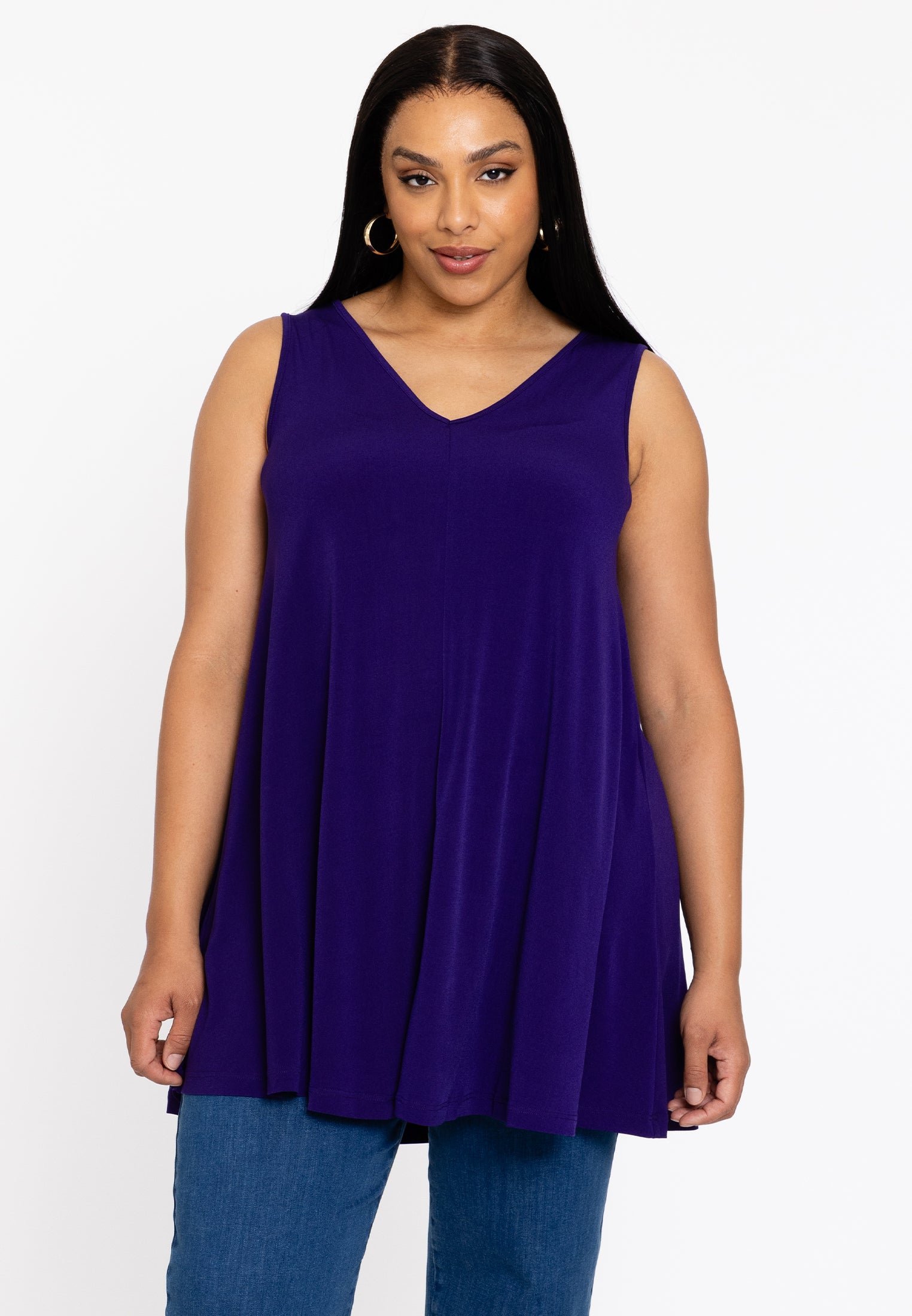 YOEK Singlet Swing | Paars | Maat 54/56