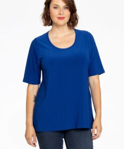 YOEK T-shirt A-lijn | Blauw | Maat 54/56