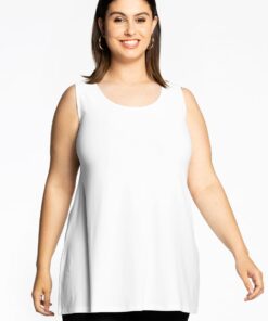 YOEK Top flare | Wit | Maat 38/40