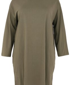 YOEK Tuniek wijd | Grote maten tuniek | Groen | Maat 38/40
