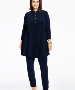 YOEK Pantalon | Blauw | Maat 58/60