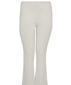 YOEK Broek bootcut | Beige | Maat 38/40
