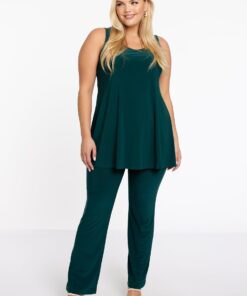 YOEK Tregging | Dark Green | Maat 58/60