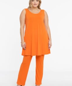 YOEK Tregging | Oranje | Maat 54/56