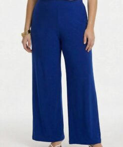 YOEK Wijde broek | Blauw | Maat 50/52