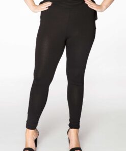 YOEK Legging long | Zwart | Maat 38/40
