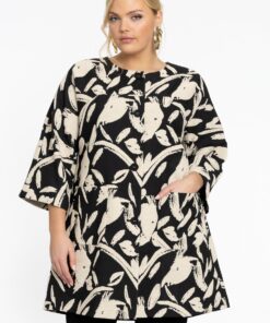 YOEK Jas GISELE | Zwart | Maat 42/44