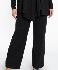 YOEK Broek MELANGE | Grijs | Maat 42/44